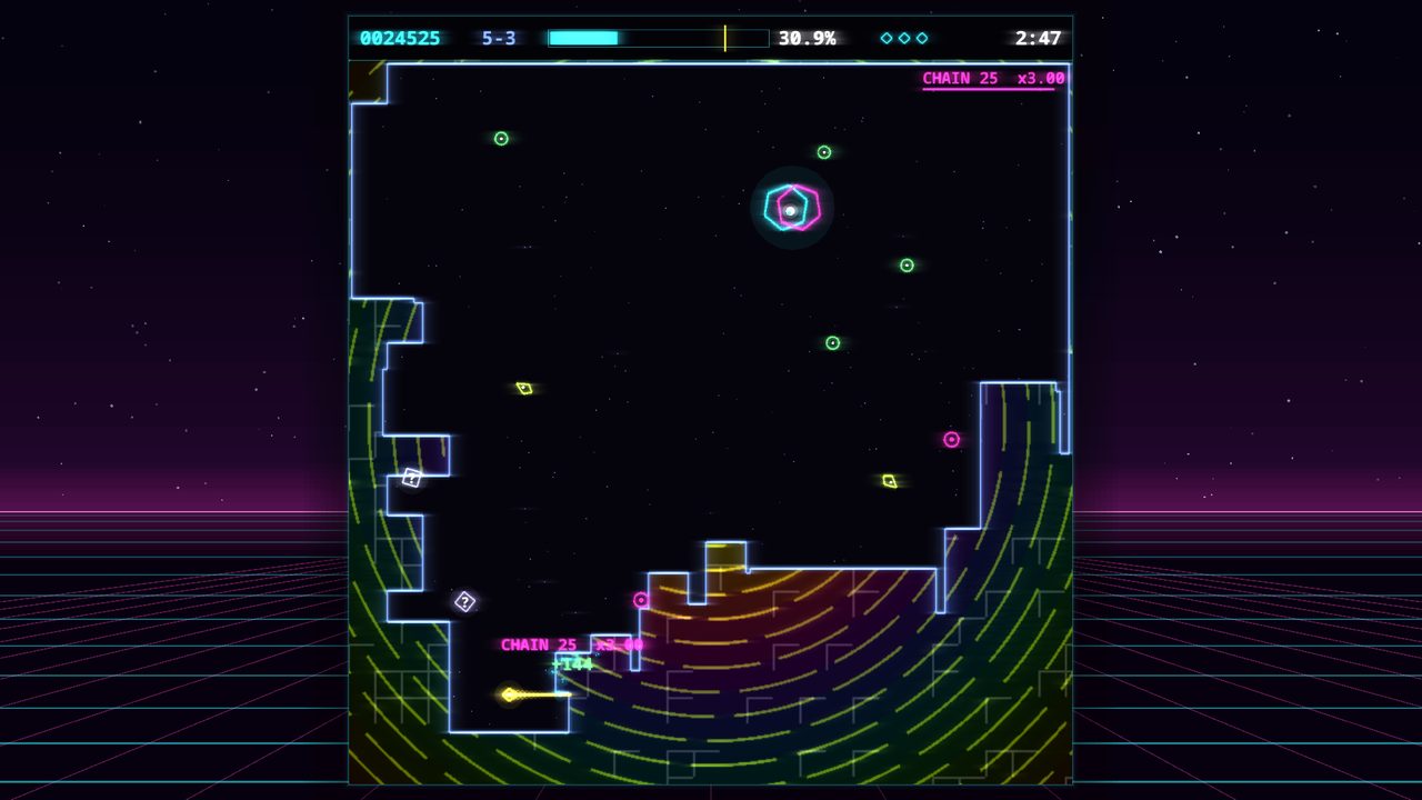 Voidmania: a level half claimed